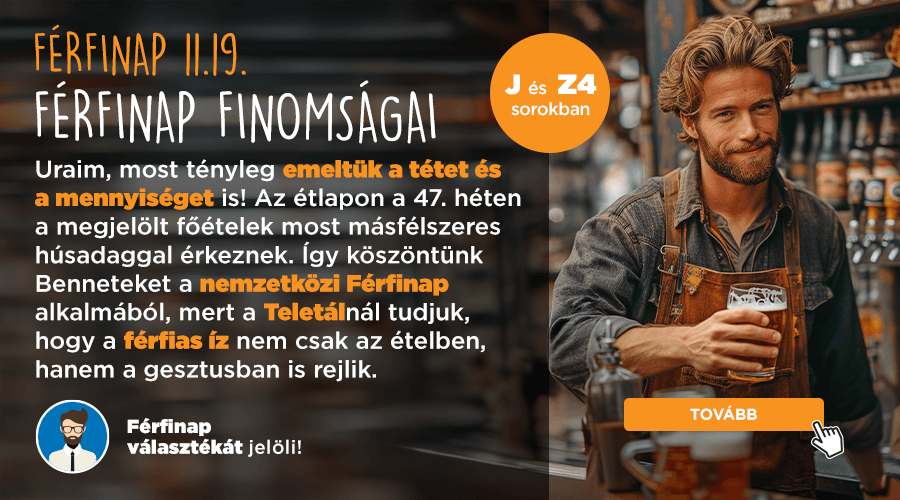 Férfinapi ajánlat!