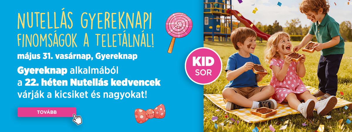 Gyereknapi finomságok a Teletálnál!
