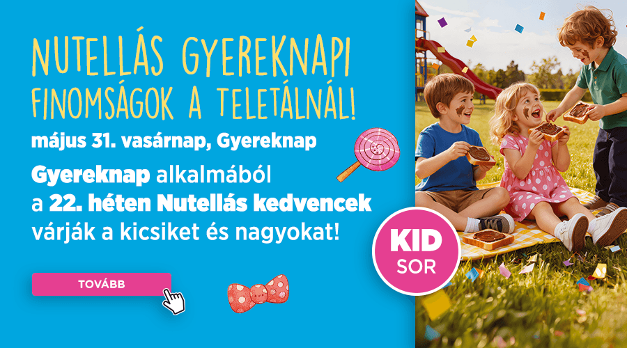 Gyereknapi finomságok a Teletálnál!