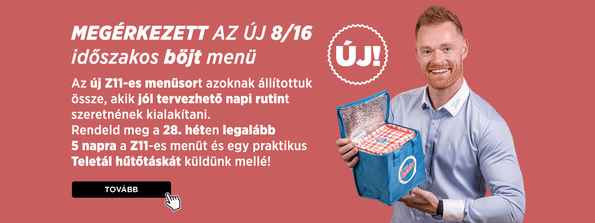 Új Mac&Megérkezett az új 8/16 időszakos böjt menü