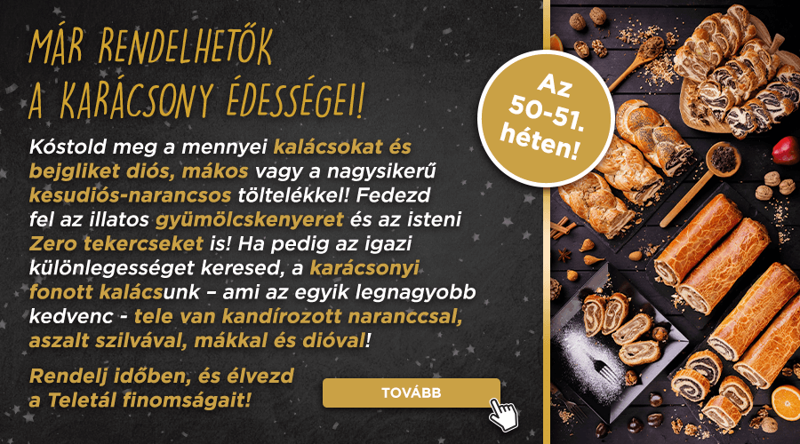 Karácsonyi édességek!