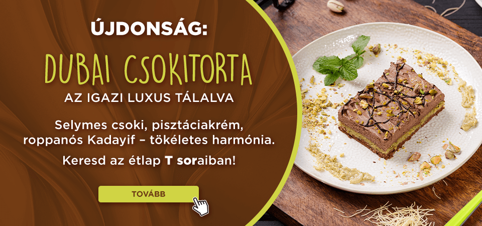 Dubai csokitorta, az igazi luxus tálalva!