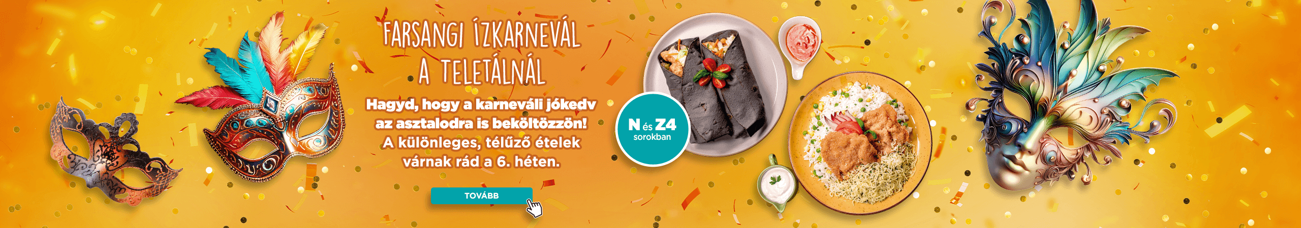 Farsangi ajánlatunk!