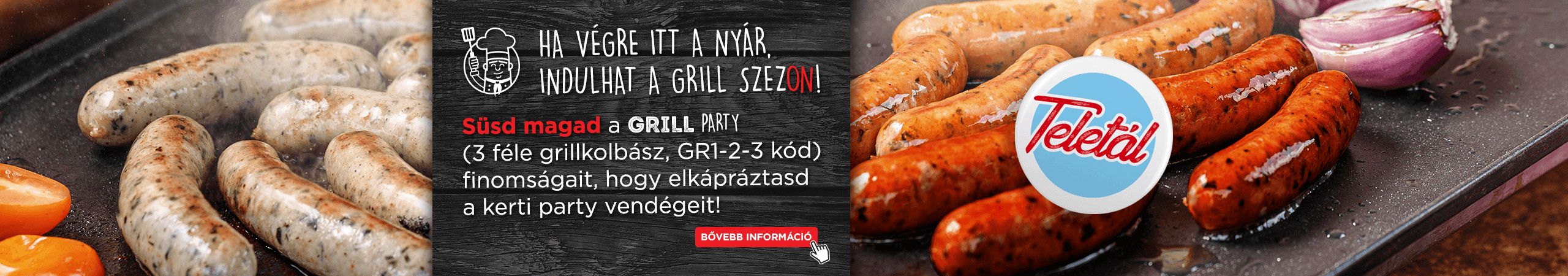 Grill Party a Teletálnál!
