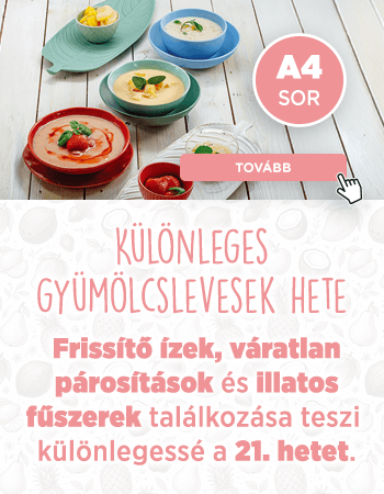 Különleges gyümölcslevesek hete!