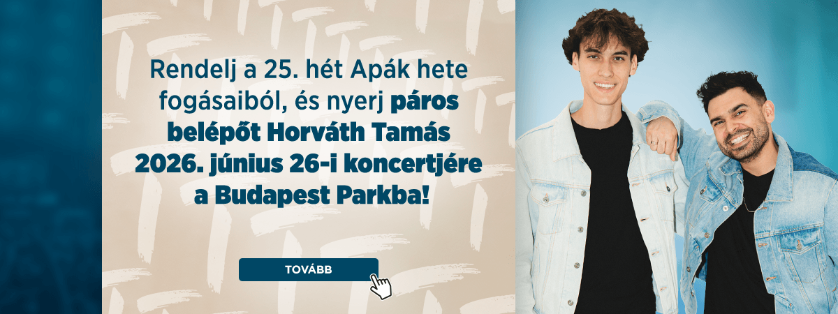 Apák hete nyereményjáték banner