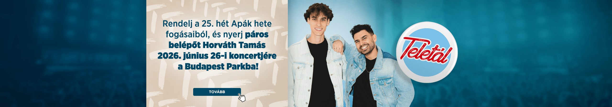 Apák hete nyereményjáték banner
