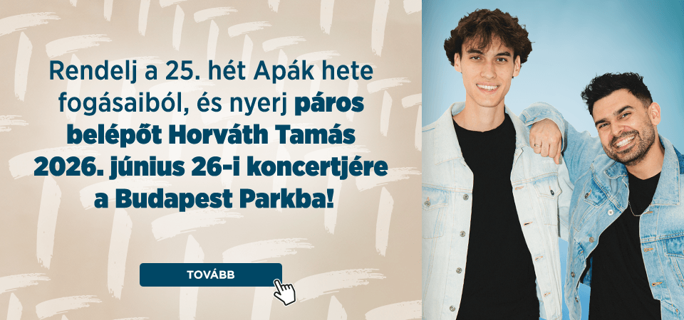Apák hete nyereményjáték banner