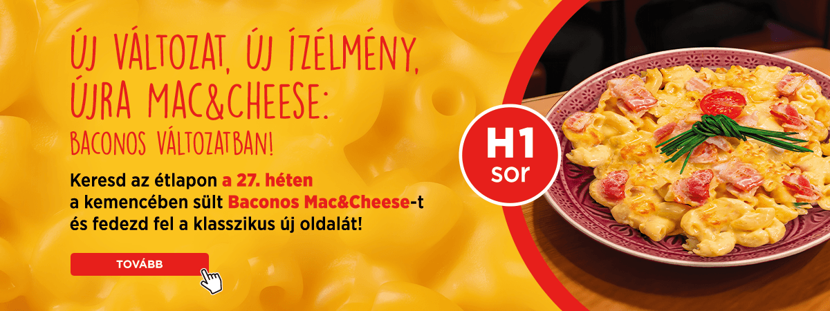 Új Mac&Cheese