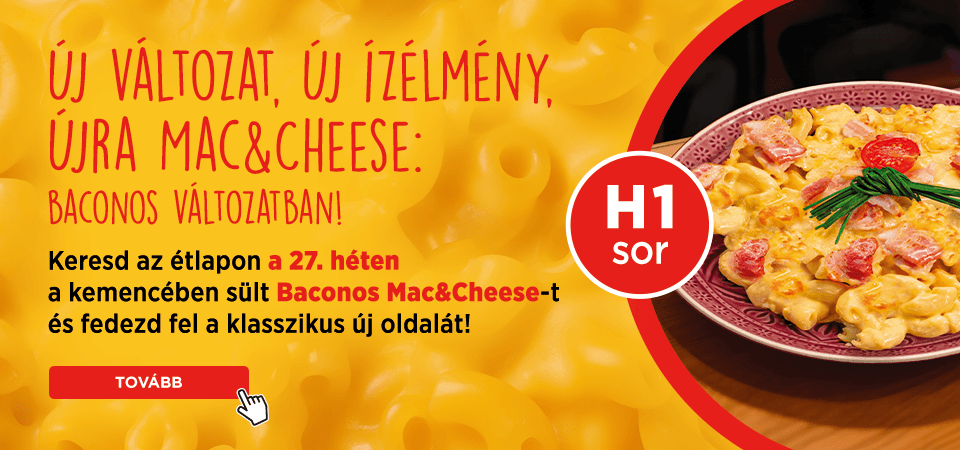 Új Mac&Cheese