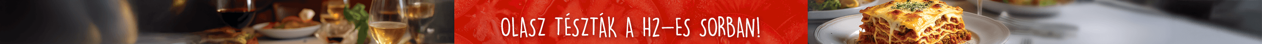 Olasz tészta banner