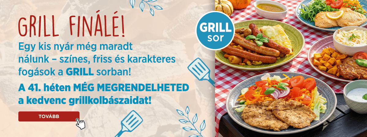 Grill Finálé a 41. héten! 
