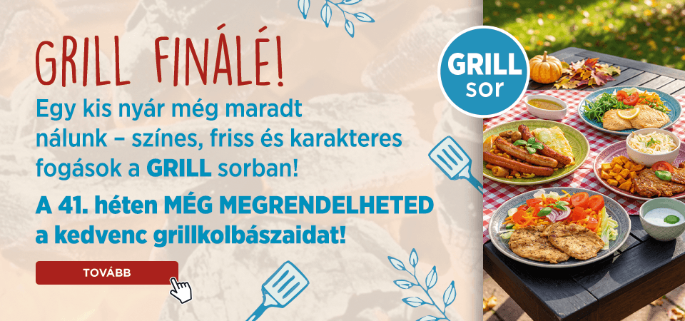 Grill Finálé a 41. héten! 