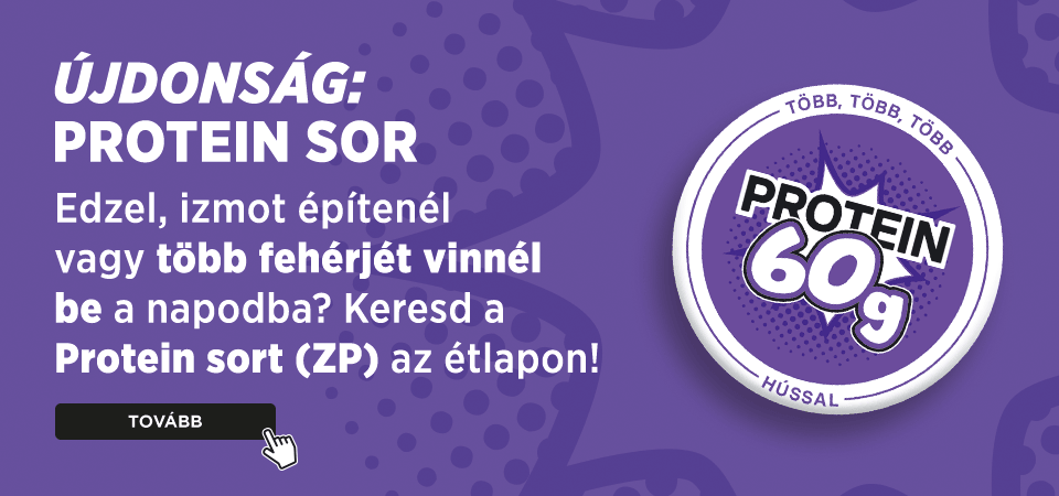 Újdonság: Protein sor