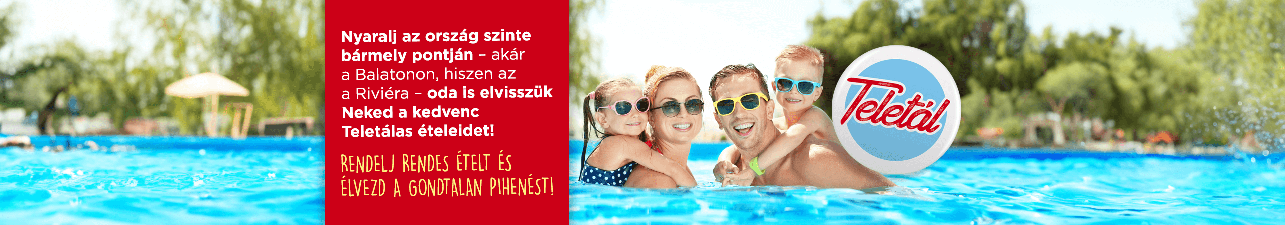 Zavartalan pihenés, mi utánadvisszük az ételed!
