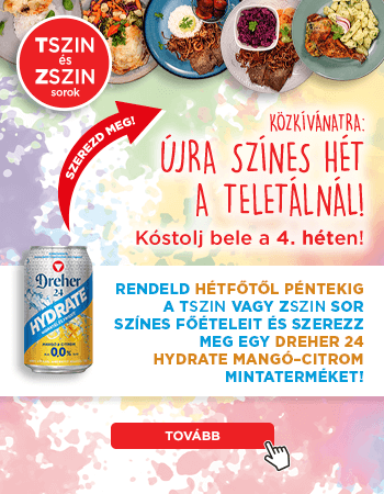 Színes ételek a 4. héten