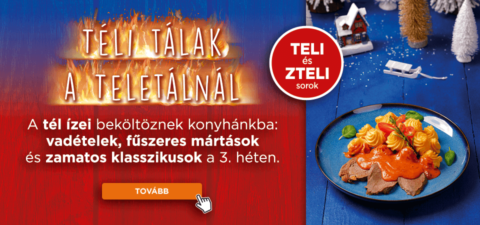 Téli tálak a Teletálnál!