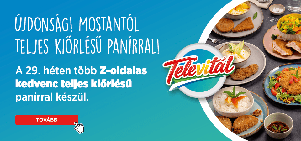 Z-oldali kedvencek TK panírral!