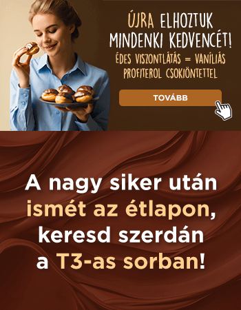 Profiterol újra az étlapon!