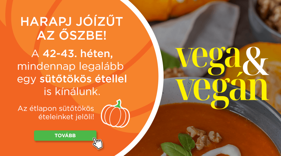 Szezonális sütőtökös kínálat!