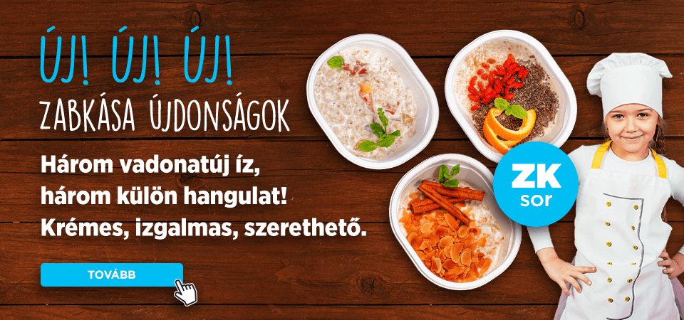 Új ZabKása ízek
