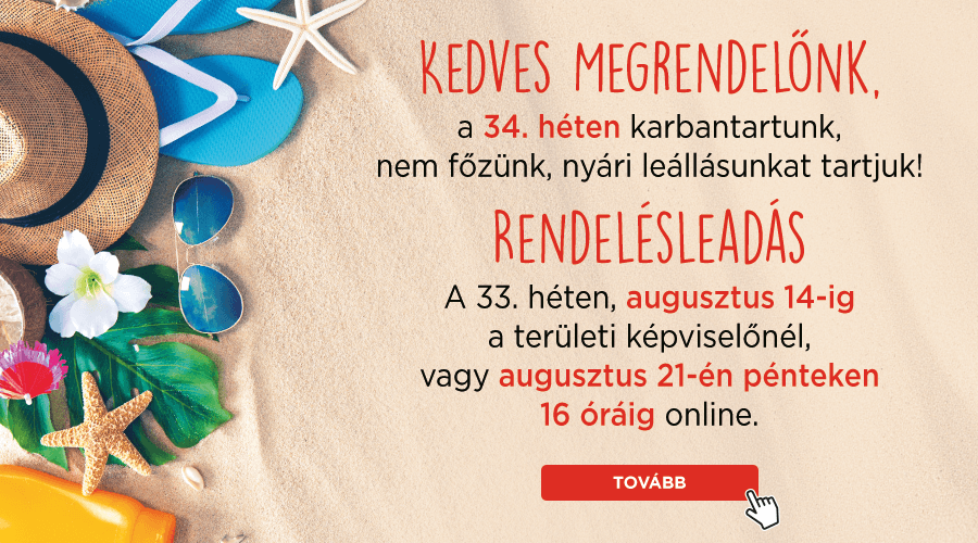 2026 Nyári leállási tájékoztató!