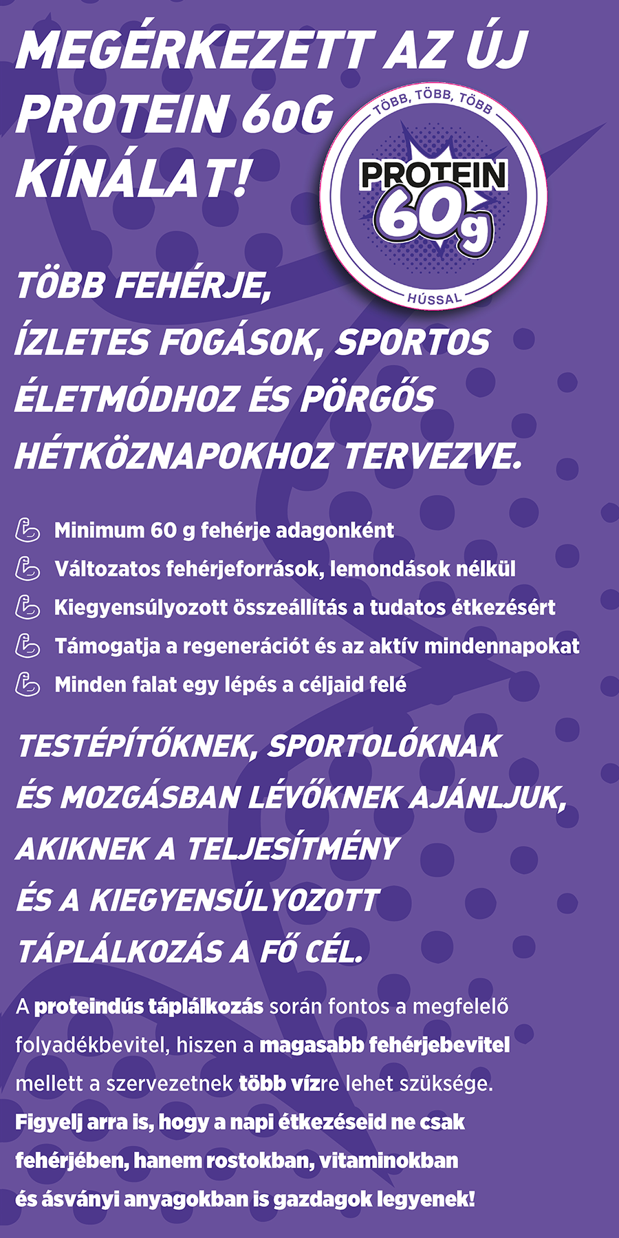 Megérkezett az új protein kínálat!