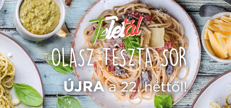 Olasz tészta sor újra!