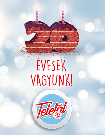 20 évesek lettünk!