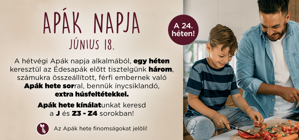 Apák hete a teletálnál!