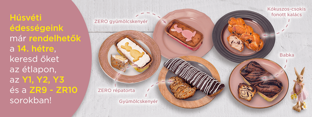 Húsvéti édességeink már rendelhetők!