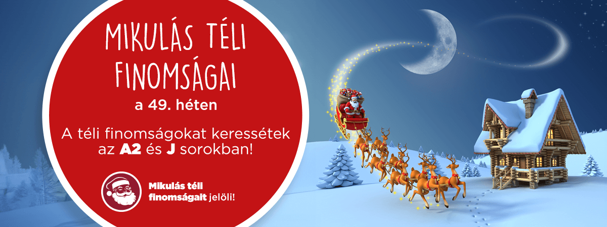 Mikulás finomságai!