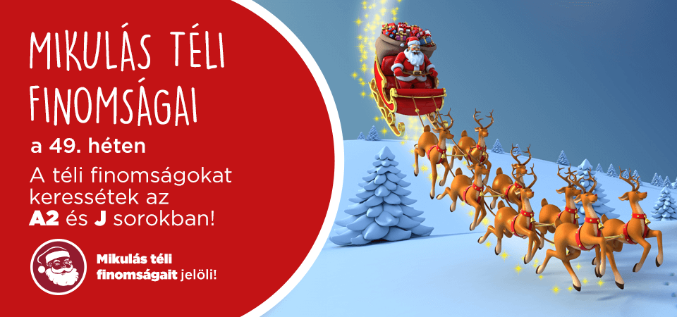 Mikulás finomságai!
