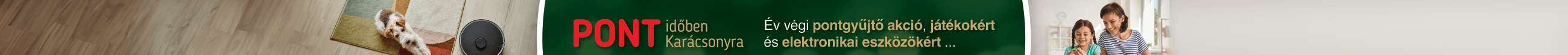 Karácsonyi pontgyűjtő akció