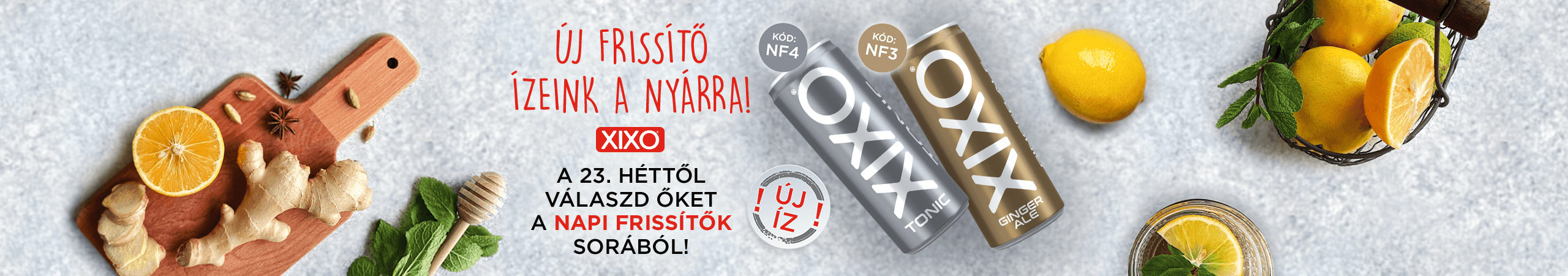 Új frissítő ízeink a nyárra