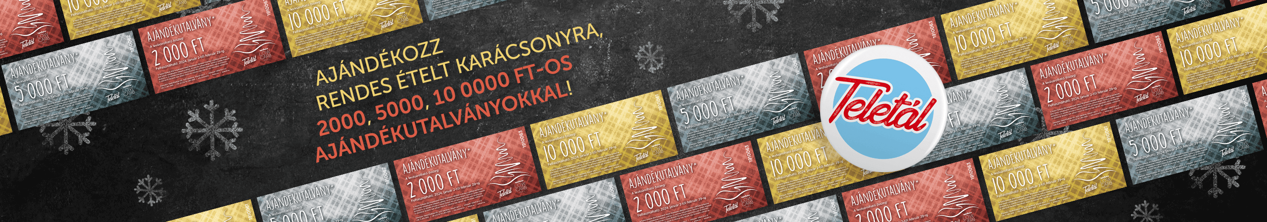 Ajándékutalványok 2024