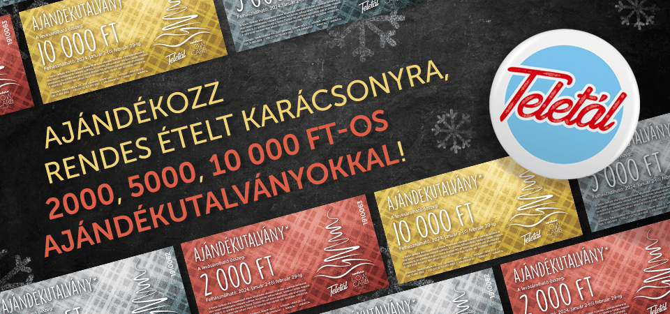 Ajándékutalványok 2024
