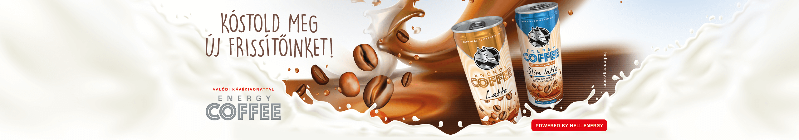 Hell Energy Coffe valódi kávékivonattal