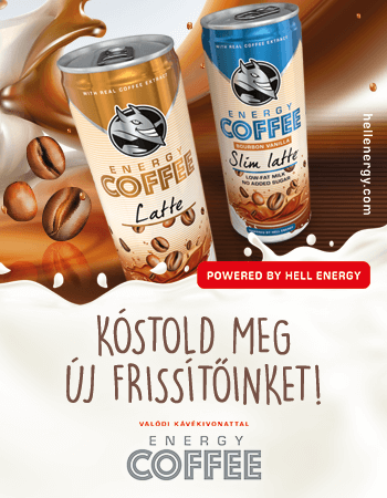 Hell Energy Coffe valódi kávékivonattal