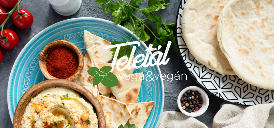 Vega és vegán ételek a Teletáltól